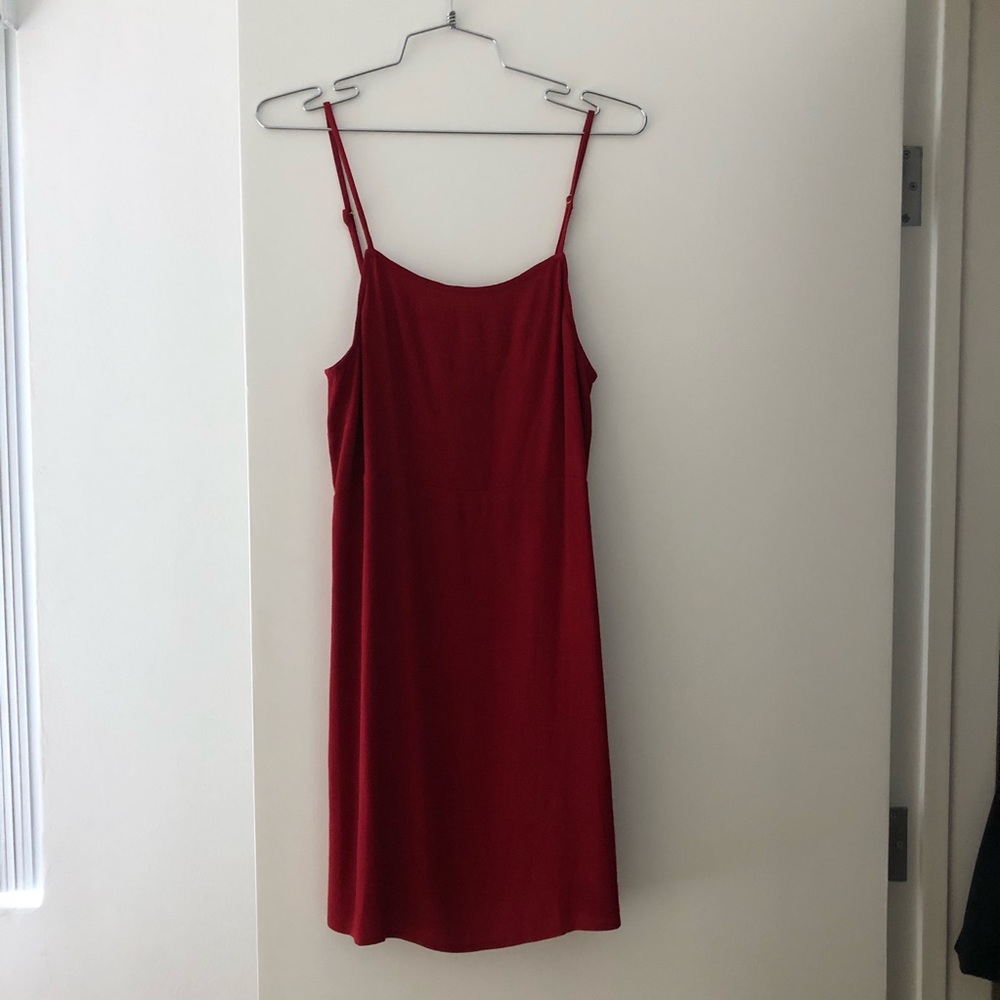 reformation red tank dress